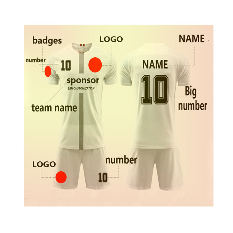thumbnail for Football Jersey Number Printing Customization Price Difference Compensation Link