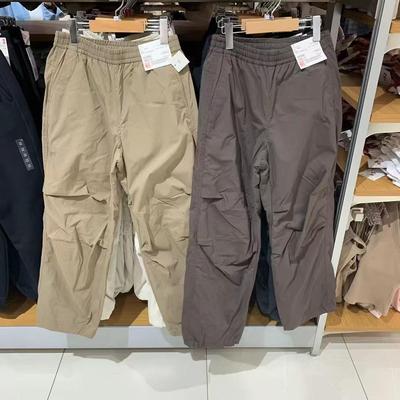 24女装保暖加绒伞兵裤休闲长裤