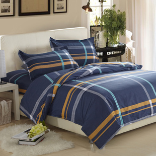 纯棉四件套全棉斜纹印花床单式可爱花卉简约小清新多规格真爱永恒