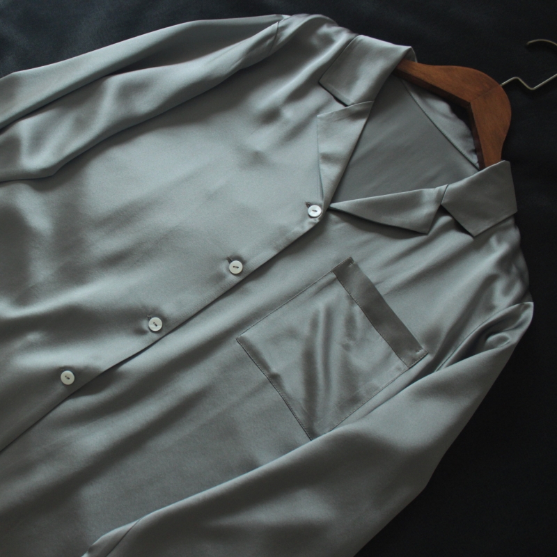 22姆米重磅男女款真丝睡衣可定制