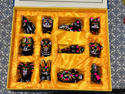 淮阳泥泥狗 十二生肖 特色纯手工 纪念礼盒收藏 摆件民间非遗艺术