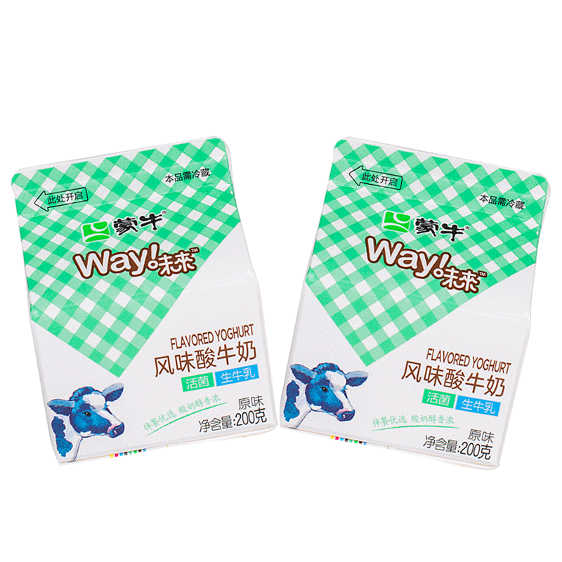 蒙牛味来原味酸奶200g