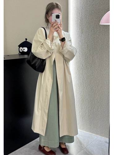 Плащ, демисезонная японская куртка, 2024 года, подходит для подростков, изысканный стиль