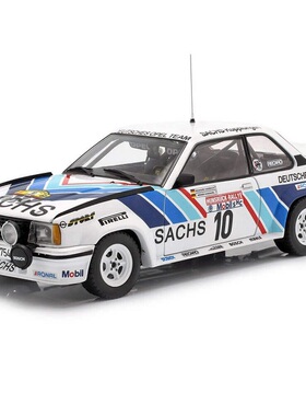 太阳星 1:18  欧宝 OPEL ASCONA 400 1980 WRC 赛车