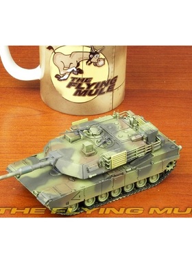 HM 收藏家 1/56 美军 M1A1HA 主战坦克 配 TWH 1/50 M1070 无遥控