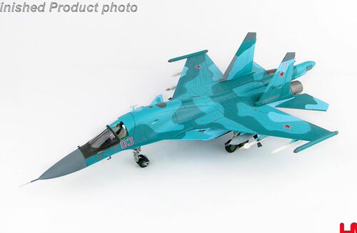 HM 收藏家 HA6301 1/72 俄罗斯 SU34 苏-34 鸭嘴兽 攻击机 叙利亚