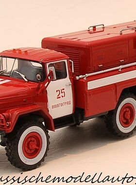 ABTO 1/43 苏联 吉尔 Zil-131 消防车 PNS-110 大型 水泵车
