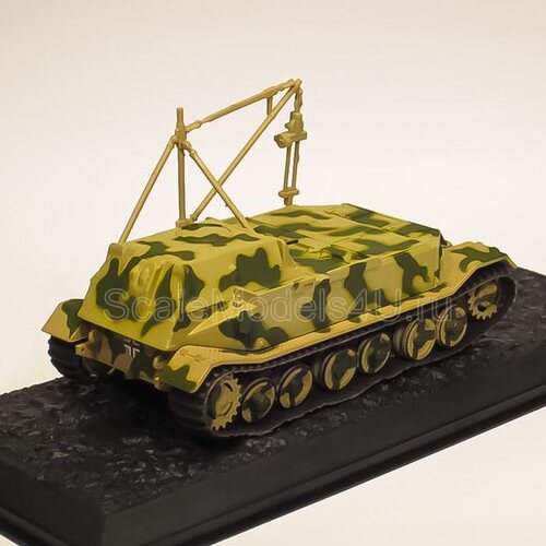 IXO 1:72 德国 虎P 象式 维修车 救援车 重型坦克歼击营 意大利