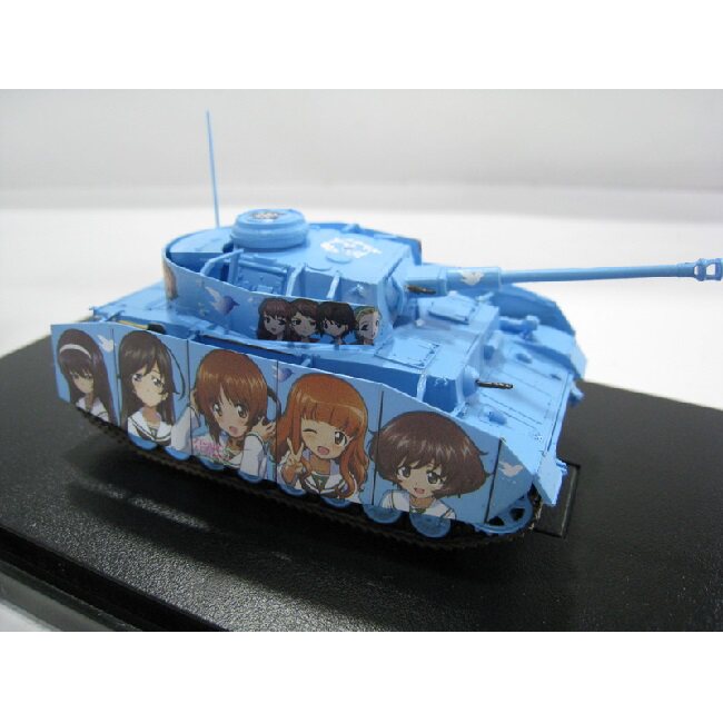 威龙 Dragon 1/72 IV 四号 坦克 痛车 少女与战车 大洗女子学院
