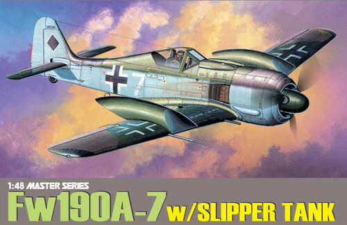 威龙 Dragon 5545 1/48 德国 Fw190 A-7 战斗机 翼面油箱