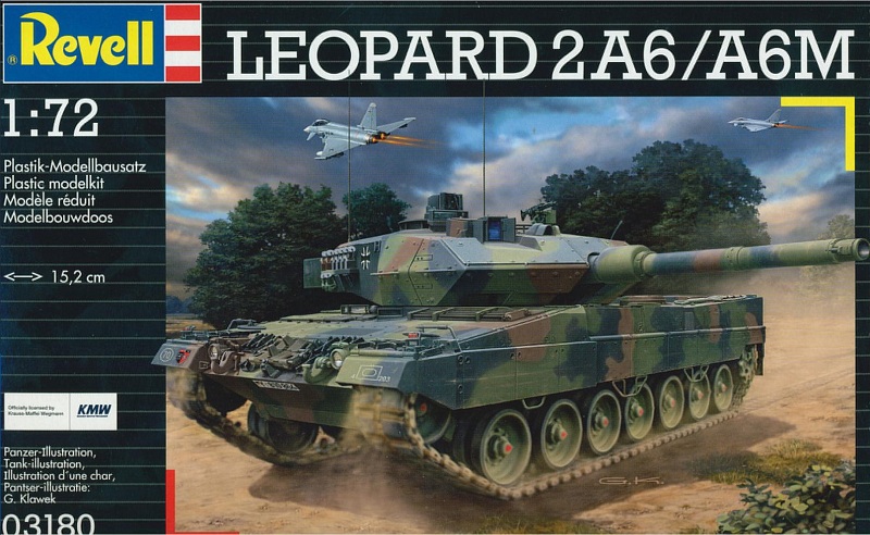 revell利华德国主战坦克