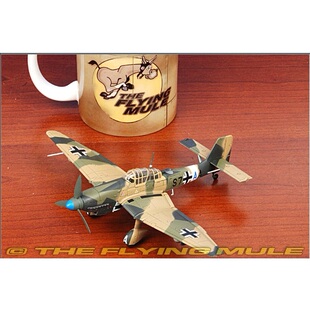 收藏家 HM HA0129 1/72 容克 JU-87 攻击机 沙漠涂装