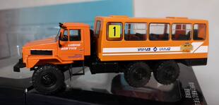 DEA 1/43 乌拉尔 Ural-4322 越野卡车 福特 伦敦-纽约 陆地挑战赛