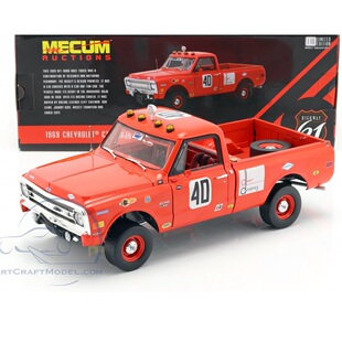 HIGHWAY 61 1/18 雪佛兰 C10 皮卡 BAJA 1000 越野拉力赛车 MECUM