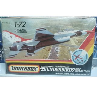 Matchbox 环球 火柴盒 PK-122 1/72 美国 F-16 A/B 雷鸟 表演队