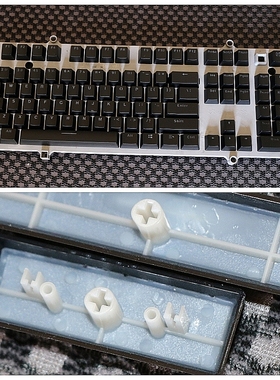 全新雷柏键帽87/104单颗透光机械键盘雷柏V500键帽V700S/V500PRO