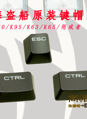 全新海盗船CTRL键帽ESC 机械键盘K70K95K63K65惩戒者原装键帽
