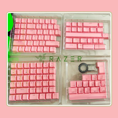 Razer雷蛇键帽PBT材质透光单个颗