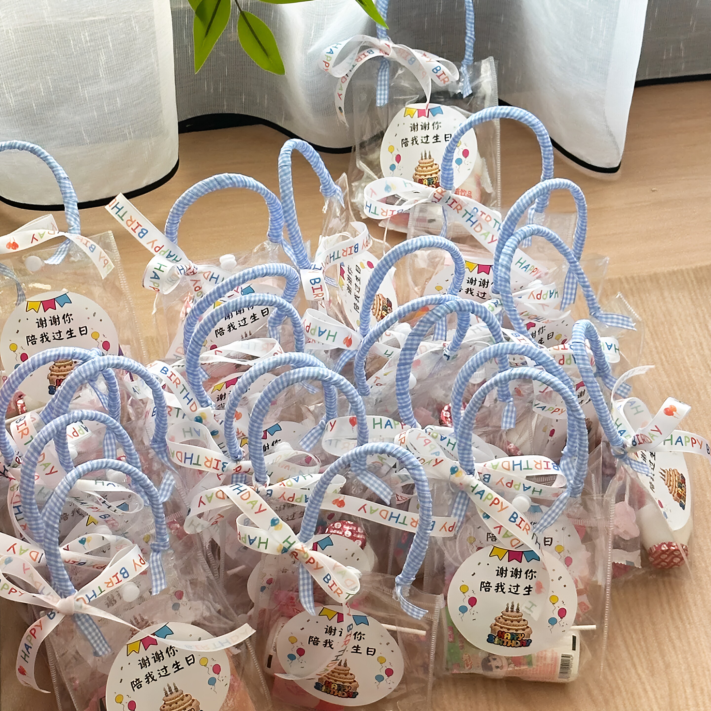 开学季伴手礼手提袋儿童礼品袋子开学生日仪式感小礼物零食包装袋