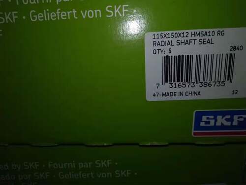 油封SKF丁腈氟胶原装正品