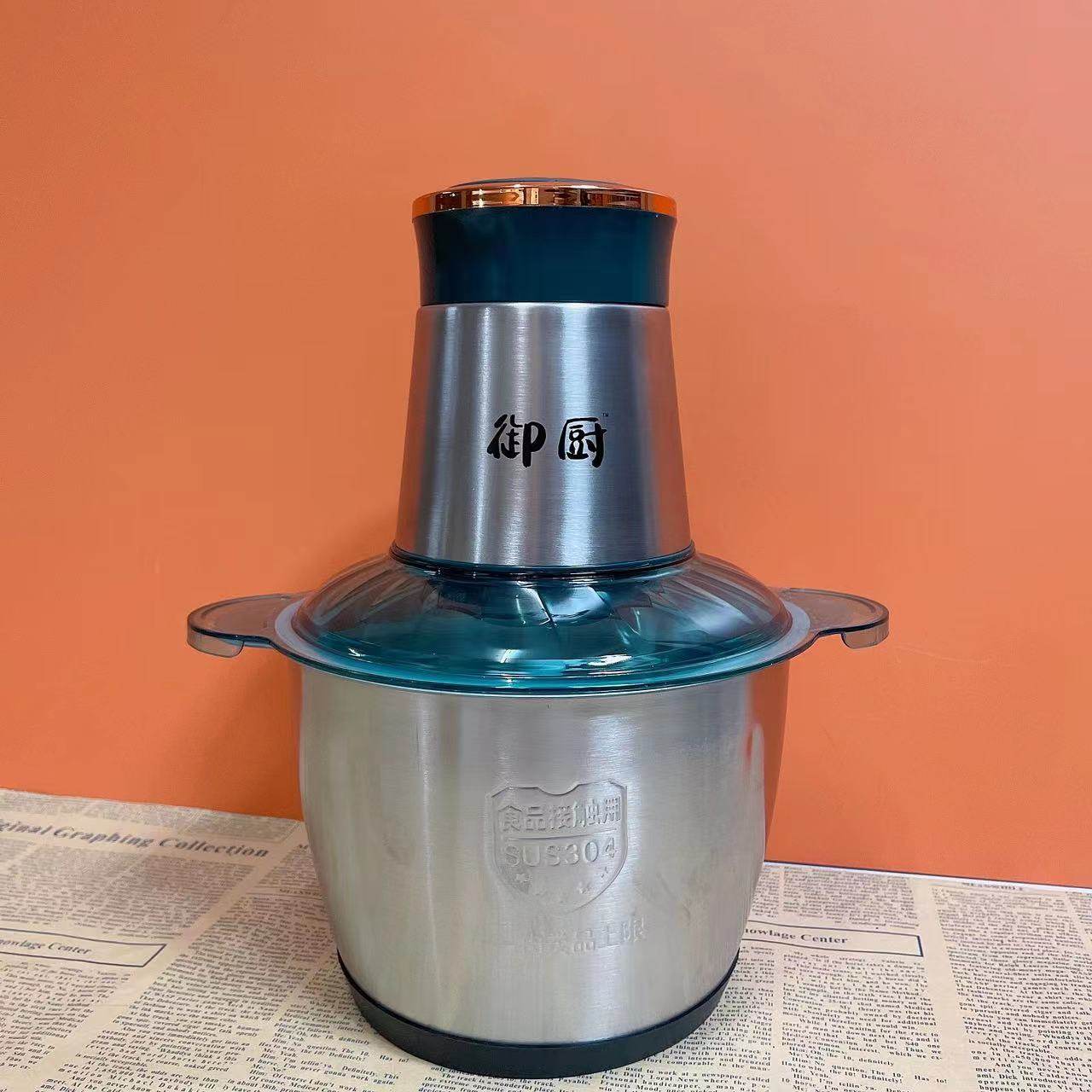 全自动绞肉机家用多功能3L不锈钢电动打肉机小型碎肉辅食碎肉,厨房电器,搅拌/料理机,淘宝优惠券,粉丝福利购,淘宝优惠卷