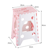 加厚塑料折叠凳子家用省空间餐桌椅户外便携式 摆摊折叠椅
