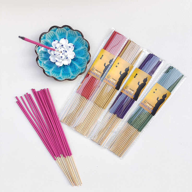 供奉佛牌古曼天然线香香薰佛香棒香8色香室内清淡家用香去味熏香