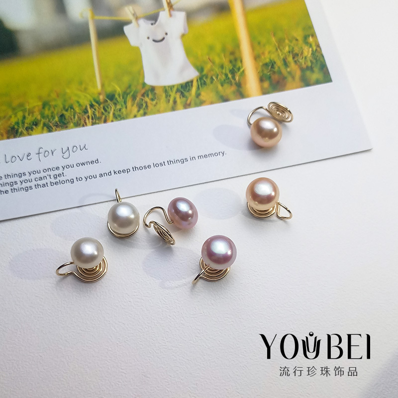 无耳洞星人福音！优雅珍珠耳夹