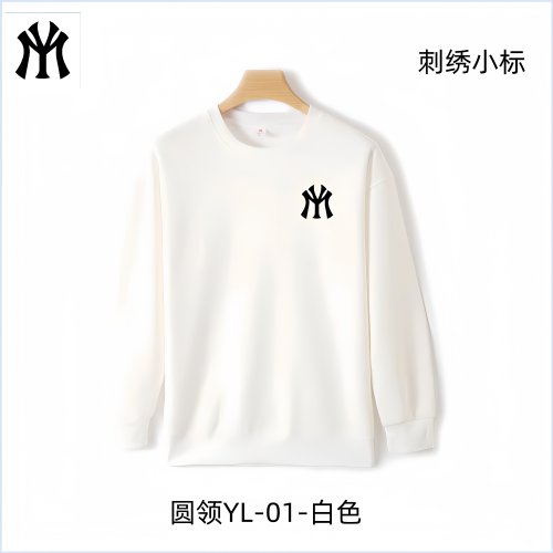 MY官方正品秋冬百搭休闲潮流连帽开衫圆领卫衣加绒男女情侣外套