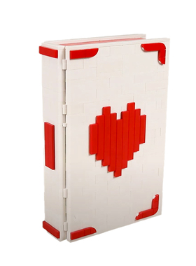 570pcs国产拼装积木玩具套装MOC-98726爱情故事立体书