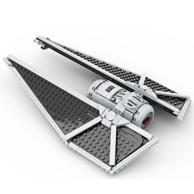 310pcs 星球大战系列MOC-TIE/STRIKER创意拼装积木战机