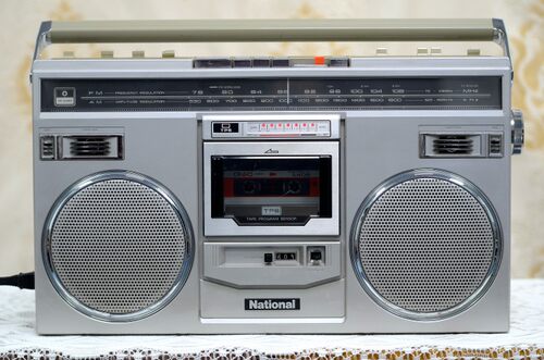 原装进口 Technics  /  松下   RX-5100立体声老式怀旧收录机100V
