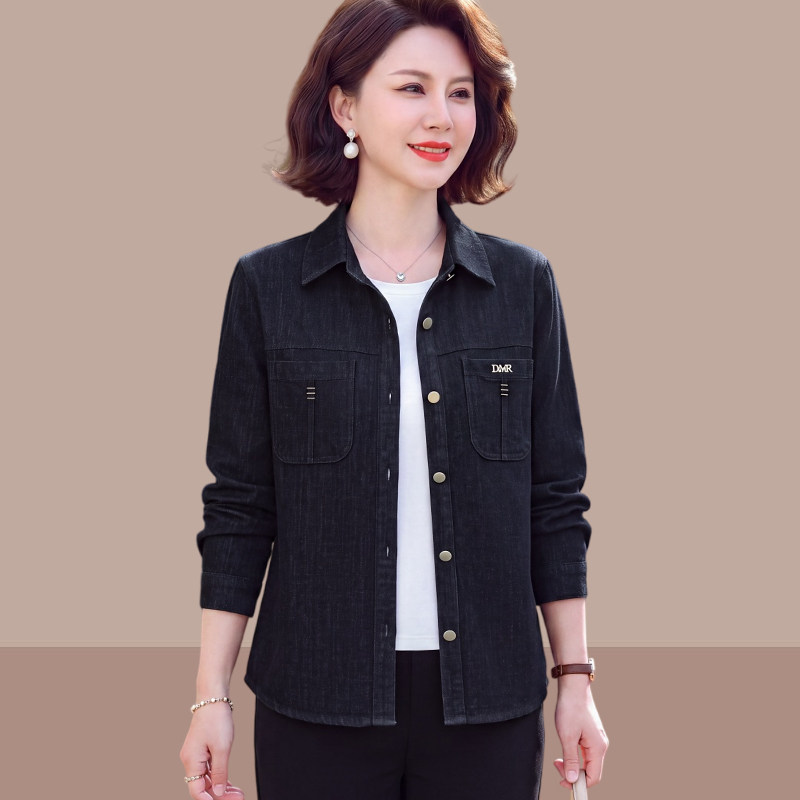 春秋短款牛仔外套女小个子显瘦