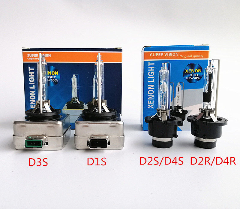奈斯汽车氙气灯泡D1SD2S D3SD4S超亮远近光一体疝气灯升级LED大灯