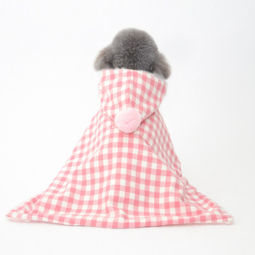 泰迪比熊博美纯棉盖毯披风