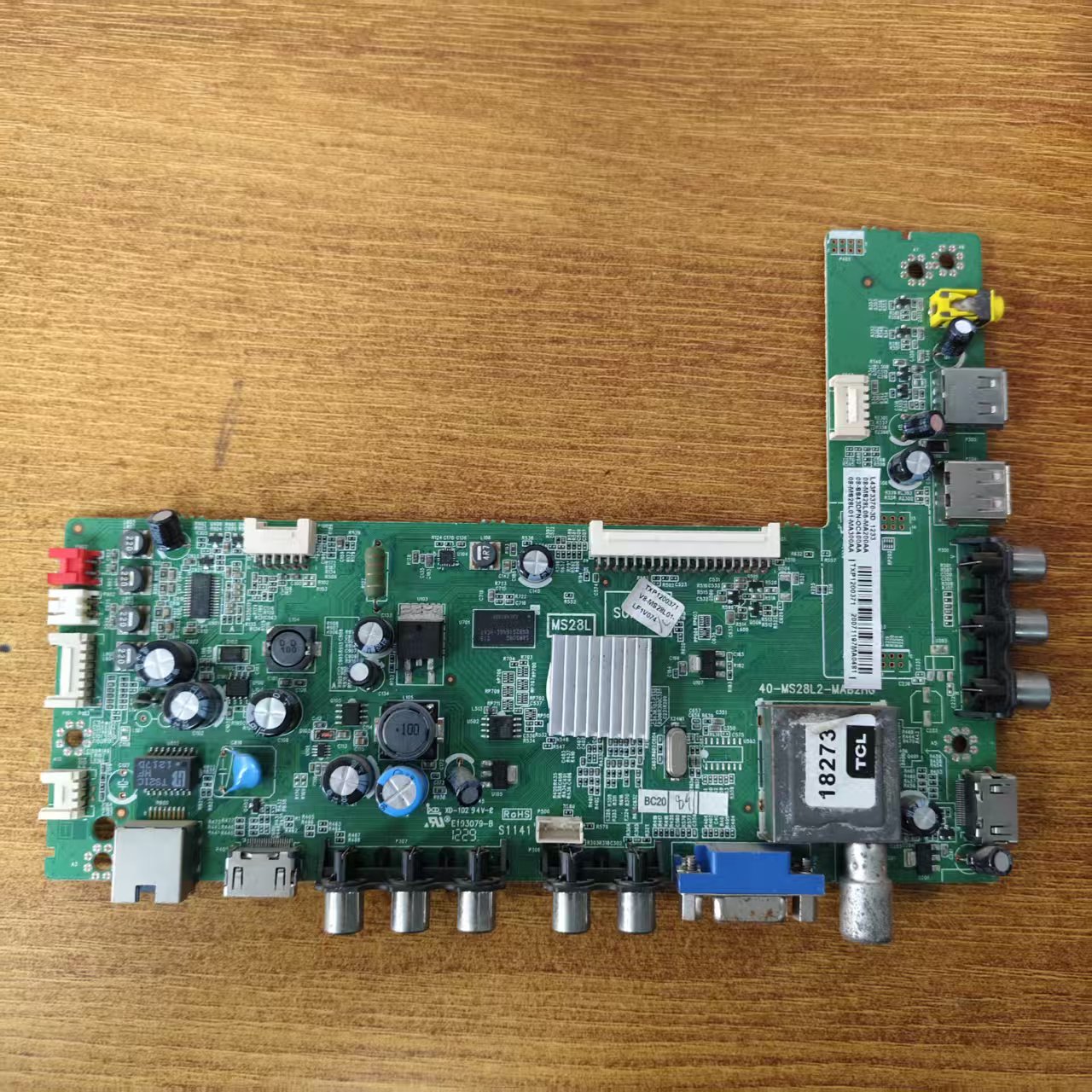 原装TCLL43F3370-3D电视主板