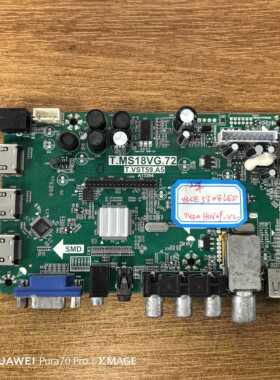 三洋42CE530BLED主板T.MS18VG.72 T.VST59.A5屏T420HW09-V2实物图
