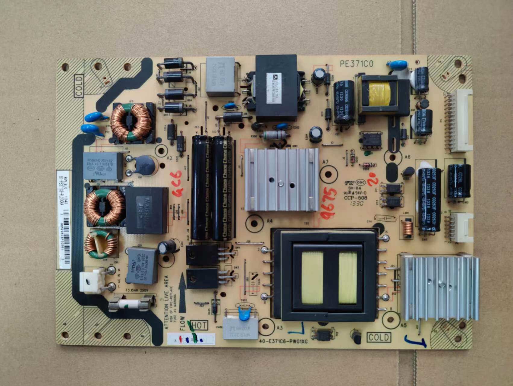 原装TCL L48A71S L48F3511A-3D电源板40-E371C6-PWG1XG 实物拍摄