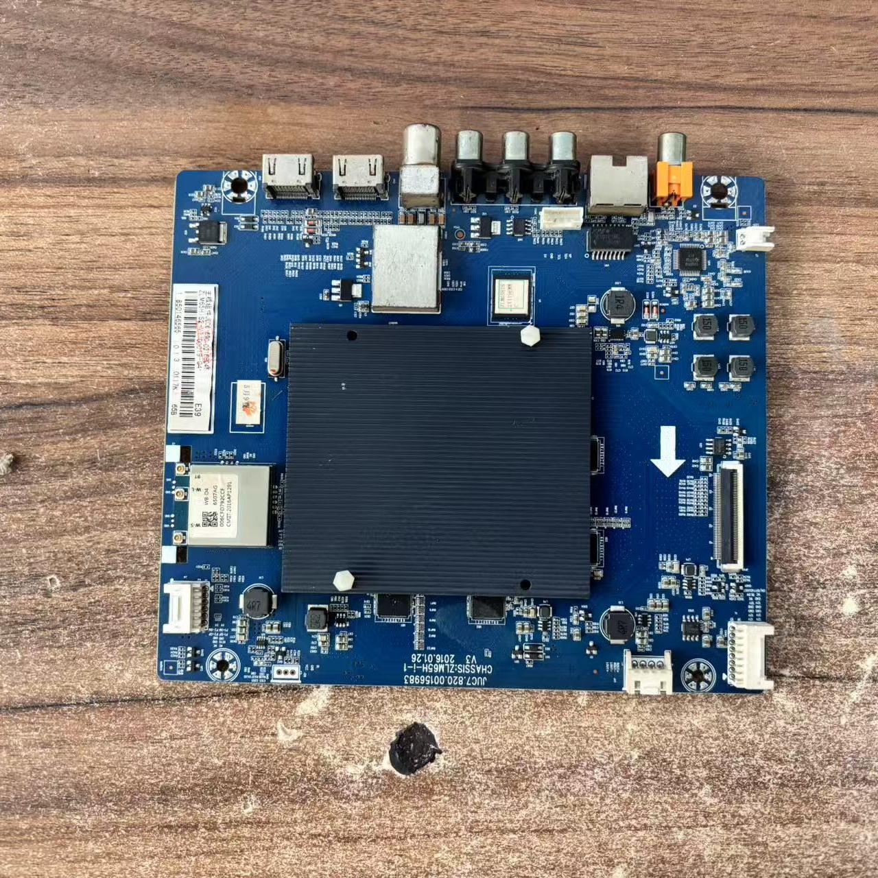 原装长虹 60Q3T主板JUC7.820.00156983 配屏C600U15-E2-L实图