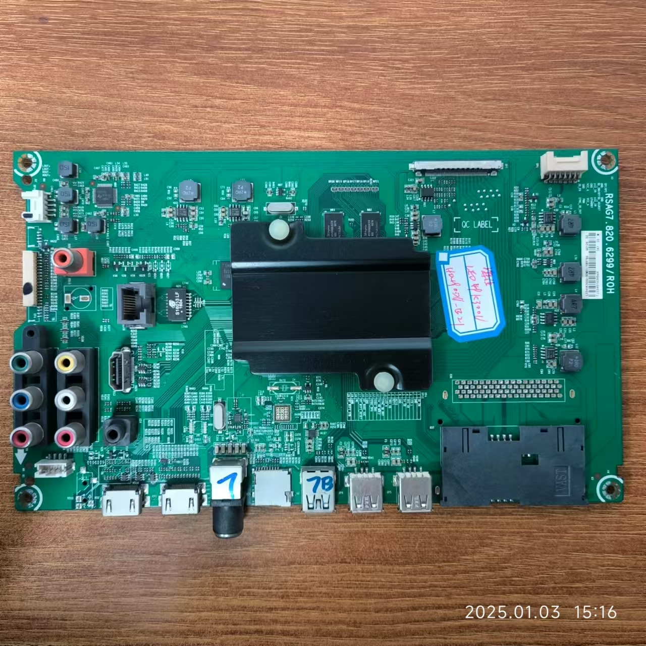 原装海信LED49K300U电视机主板