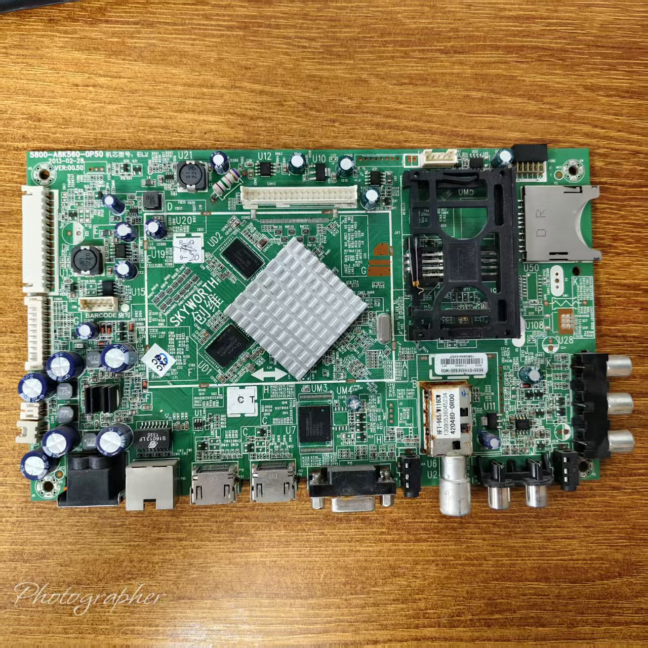 原装创维55E680E主板5800-A8K560-0P50屏SEL550FY(LDF-110)电路板