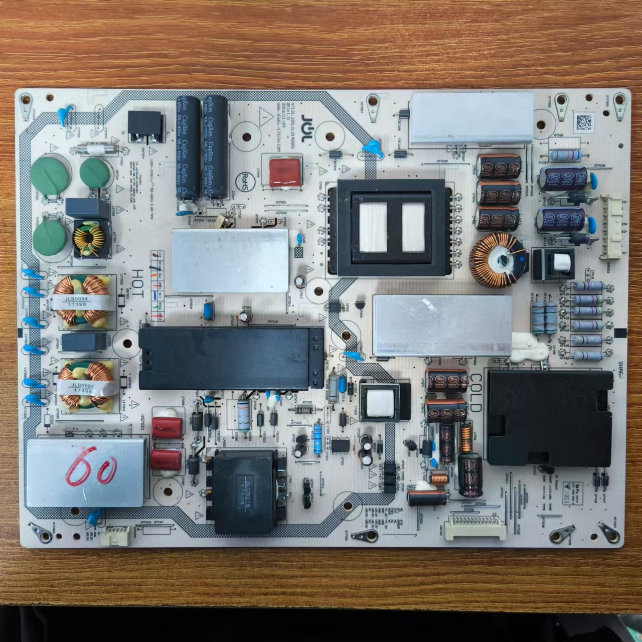 夏普LCD-60SU465A/MY73A电源板