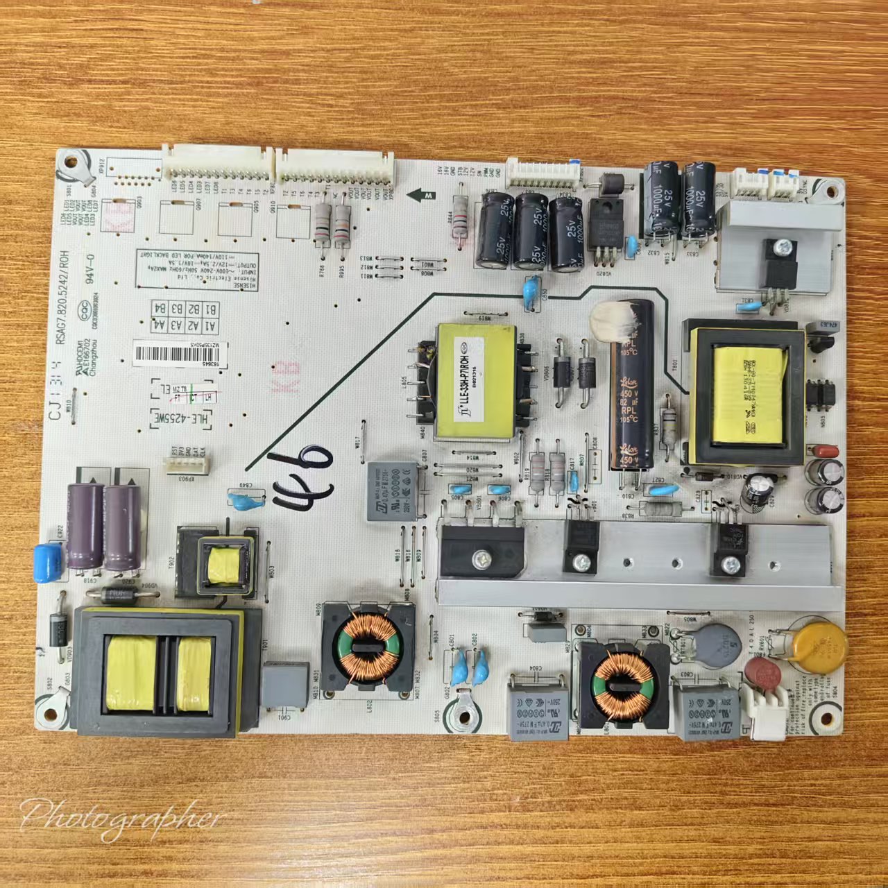 原装拆机海信 LED46K360X3D主板RSAG7.820.5242 HLL-4255WE测试好