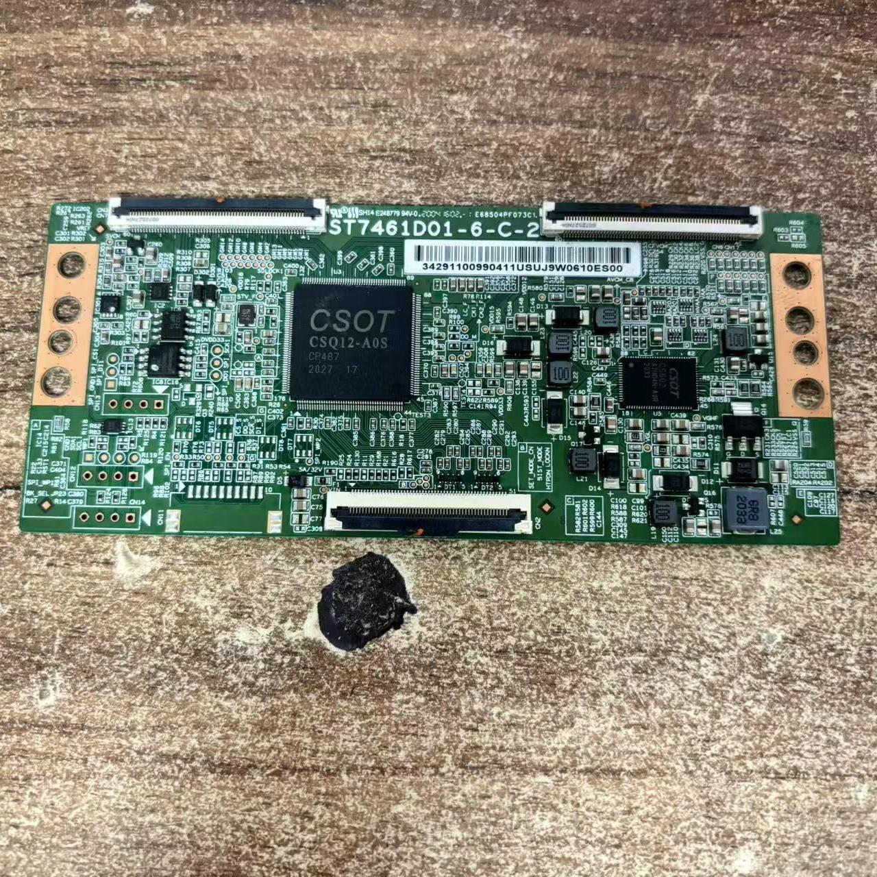 原装TCL 75D6/75F8液晶电视逻辑板ST7461D01-6-C-2 测好发货