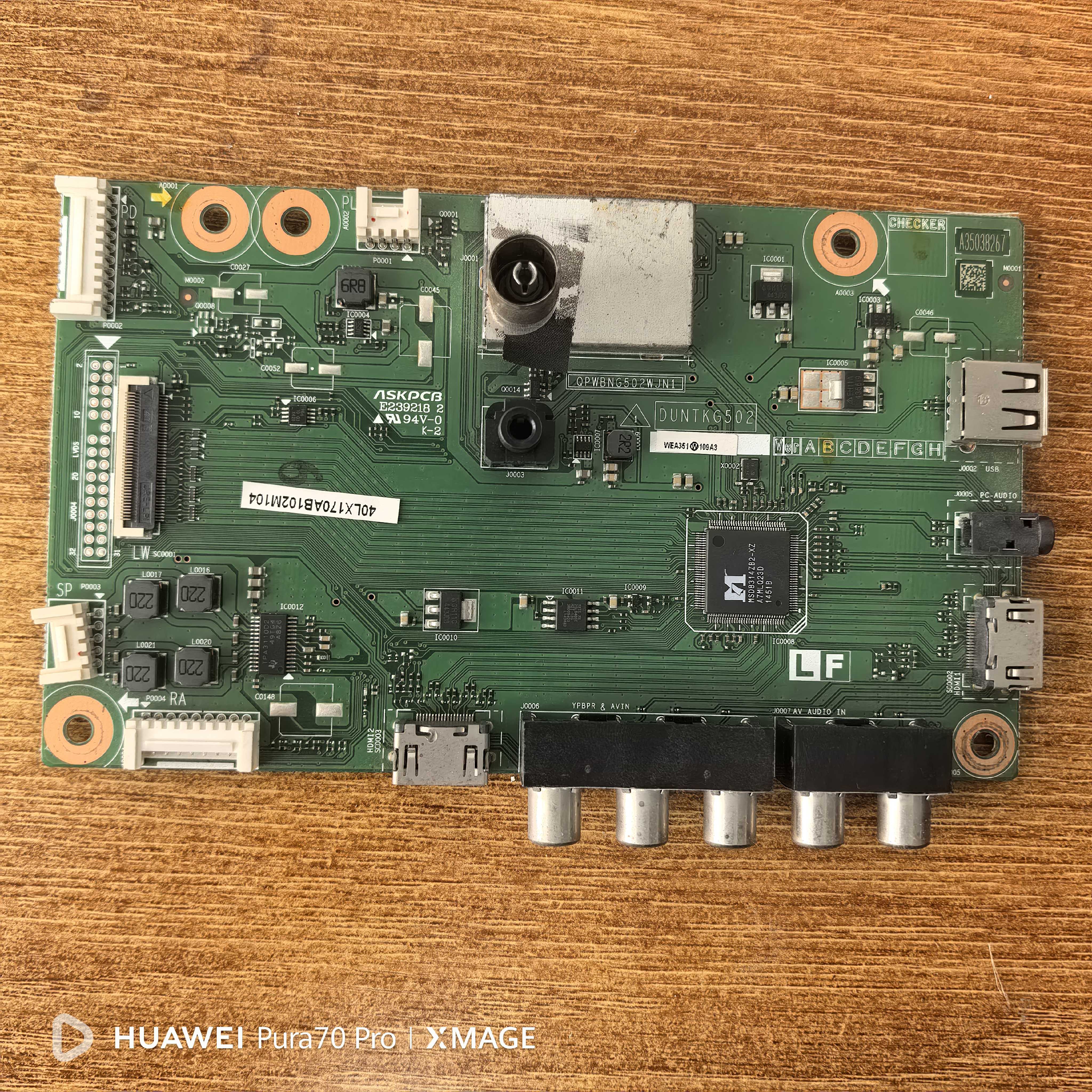 原装夏普LCD-40LX170A主板