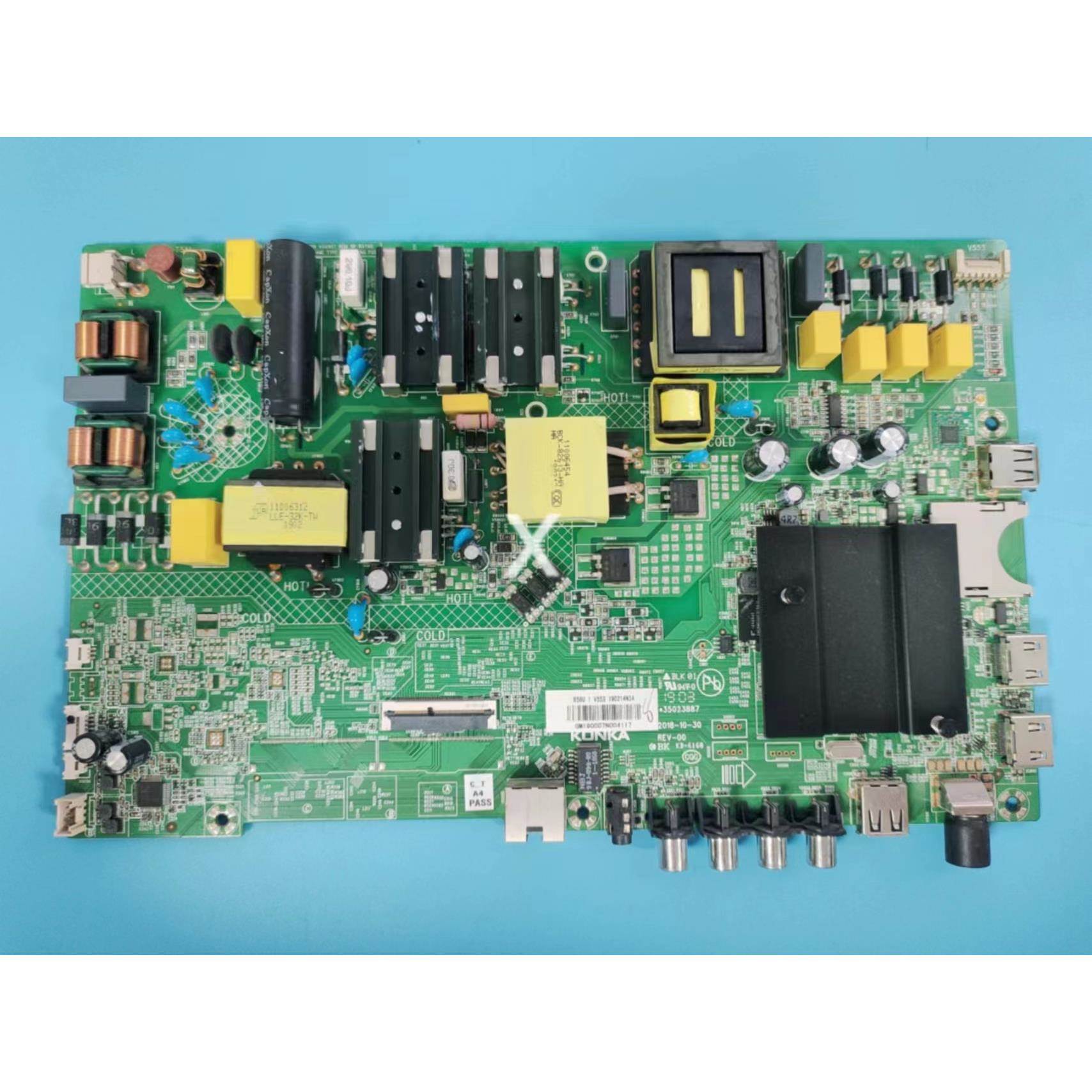 适用康佳B55U AK55 S50U LED55K55US液晶电视主板35023887 配屏选