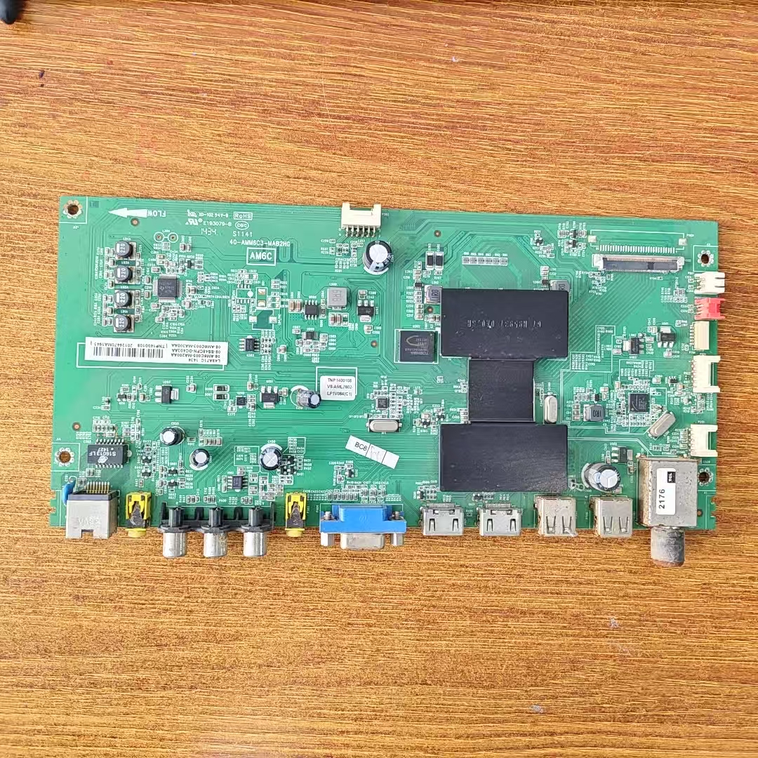 原装 TCL L48A71C电视主板40-AMM6C3-MAB2HG配屏LVF480NE4L电路板