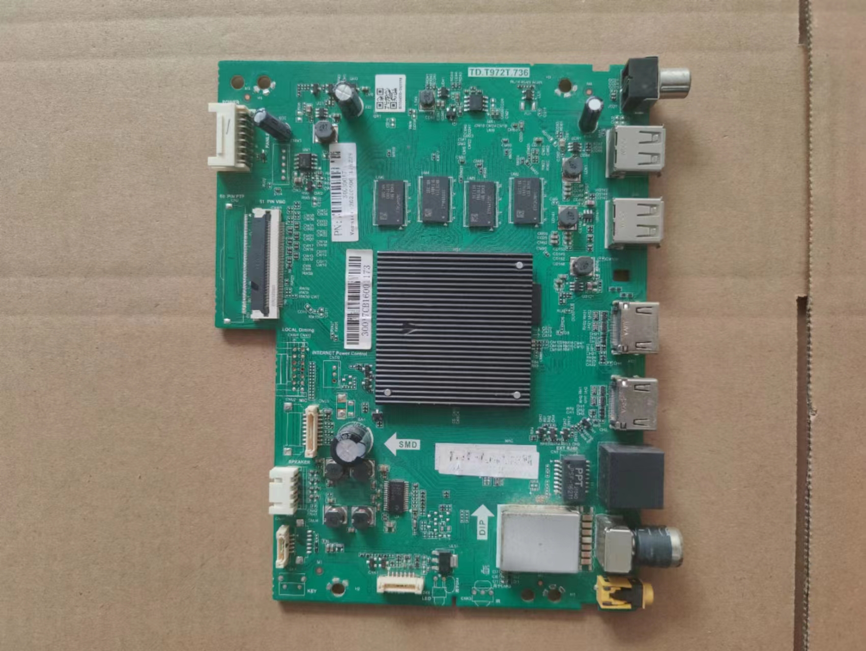 原装海尔LS65Z51Z LU65C61 LU65D31 55Z51Z 55R3主板TD.T972T.736