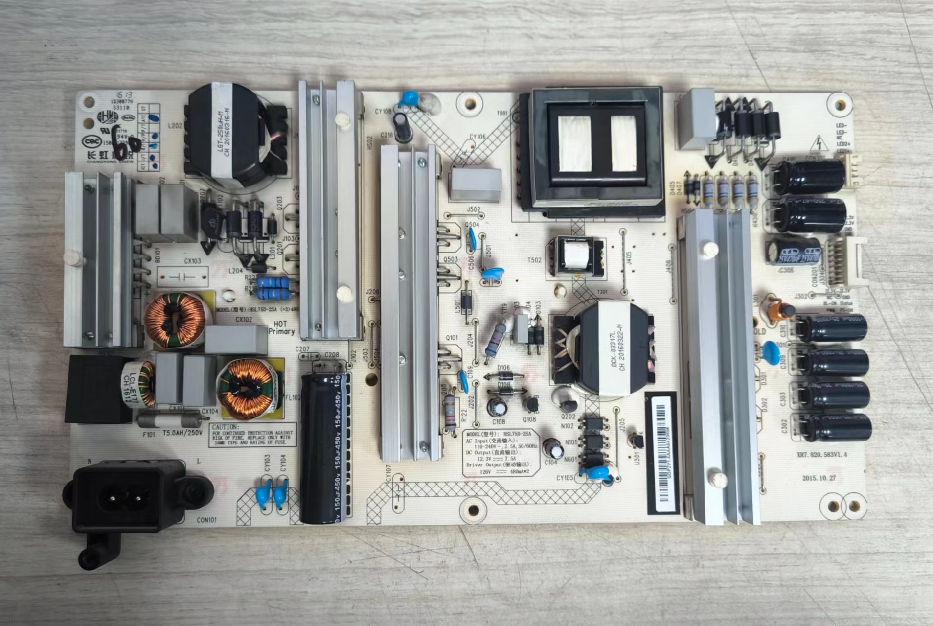 原装长虹60Q2N60G3电源板