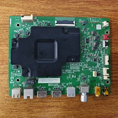 原装TCL 85V6E Pro电视主板40-M84807-MAA2HG屏PT850GT01-2测试好